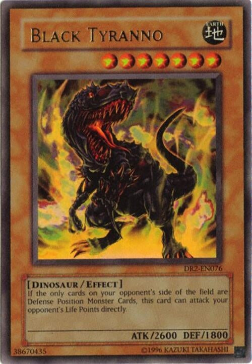 Image for Black Tyranno (DR2-EN076) (DR2) - YuGiOh