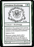 Image for Interplanar Brushwagg (No PW Symbol) (Mystery Booster: Convention Edition Exclusives) - Magic: The Gathering