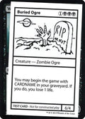 Image for Buried Ogre (No PW Symbol) (Mystery Booster: Convention Edition Exclusives) - Magic: The Gathering