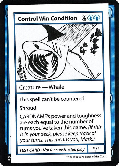 Image for Control Win Condition (No PW Symbol) (Mystery Booster: Convention Edition Exclusives) - Magic: The Gathering