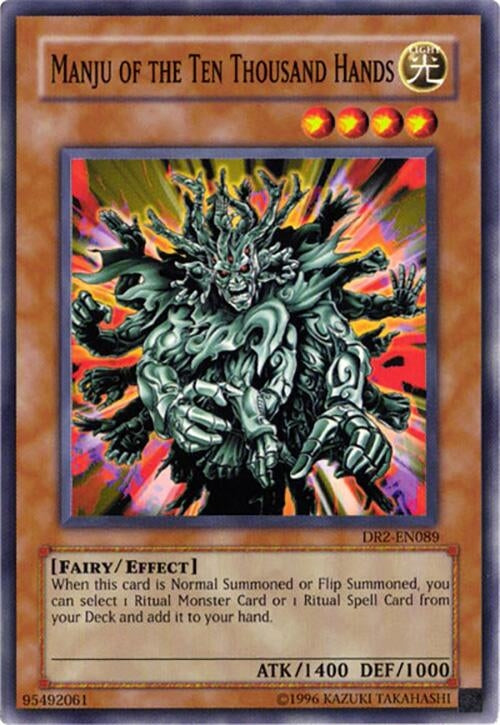 Image for Manju of the Ten Thousand Hands (DR2-EN089) (DR2) - YuGiOh