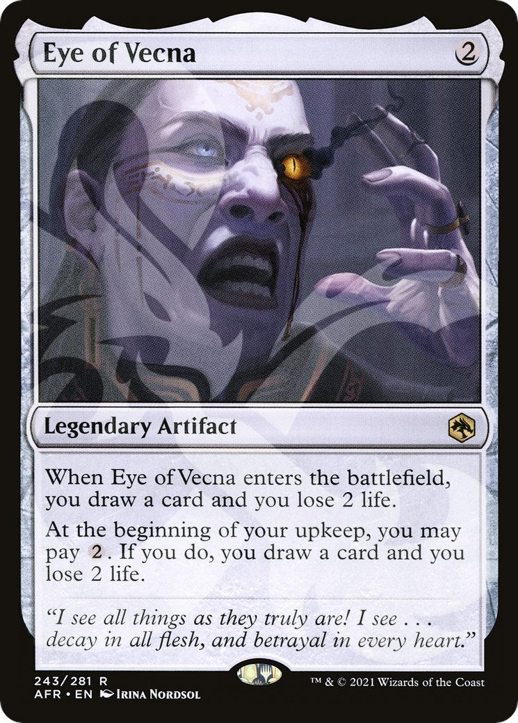 Image for Eye of Vecna (243) (AFR Ampersand Promos) - Magic: The Gathering