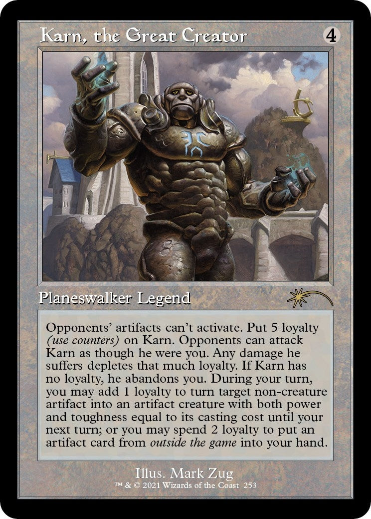 Image for Karn, the Great Creator (253) (Secret Lair Drop Series) - Magic: The Gathering