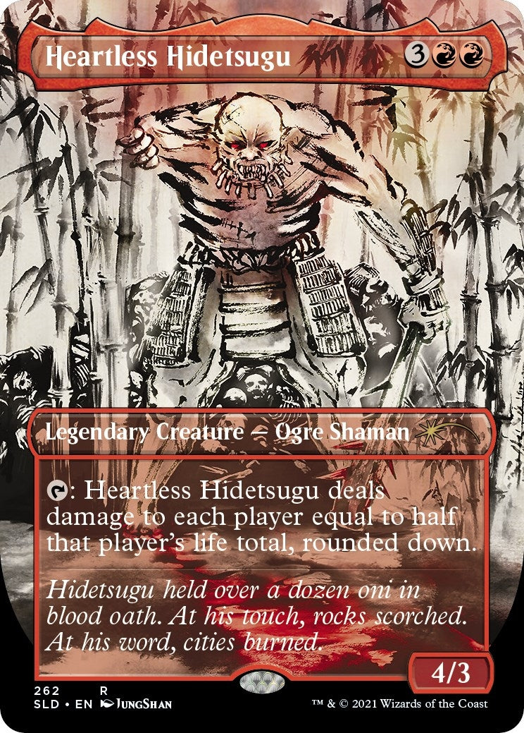 Image for Heartless Hidetsugu (262) (Secret Lair Drop Series) - Magic: The Gathering