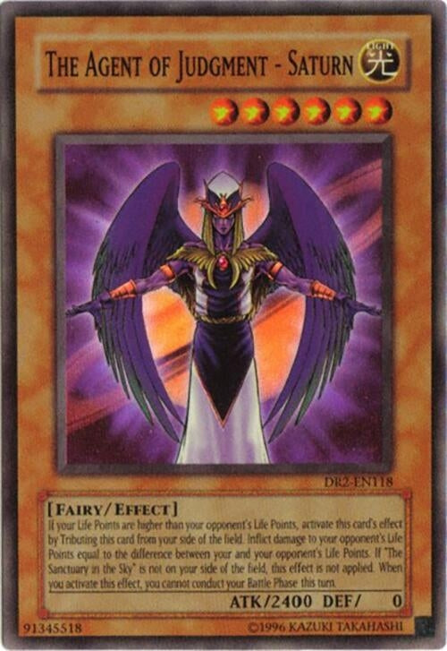 Image for The Agent of Judgment - Saturn (DR2-EN118) (DR2) - YuGiOh