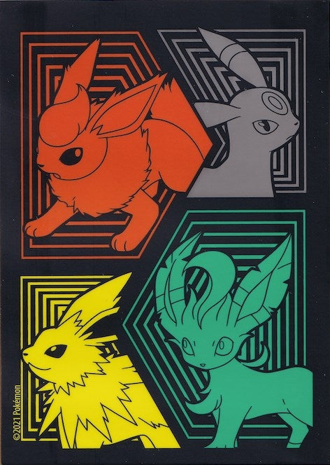 Image for Pokemon TCG: Evolving Skies Elite Trainer Box Card Sleeves - Flareon, Jolteon, Umbreon & Leafeon (65 Pack) - Card Sleeves