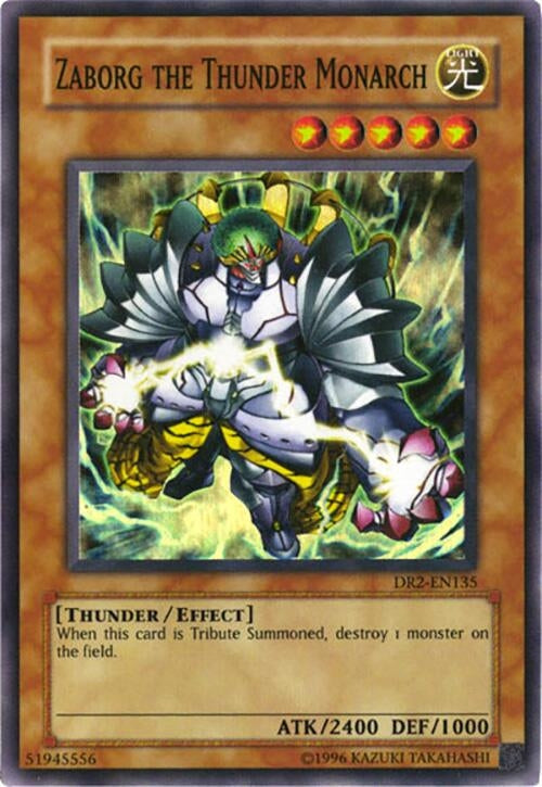 Image for Zaborg the Thunder Monarch (DR2-EN135) (DR2) - YuGiOh