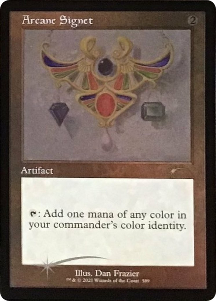 Image for Arcane Signet (589) (Foil Etched) (589) (Secret Lair Drop Series) - Magic: The Gathering