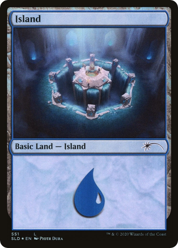 Image for Island (551) (551) (Secret Lair Drop Series) - Magic: The Gathering