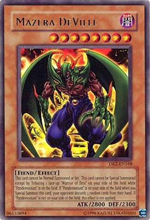 Image for Mazera DeVille (DR2-EN168) (DR2) - YuGiOh