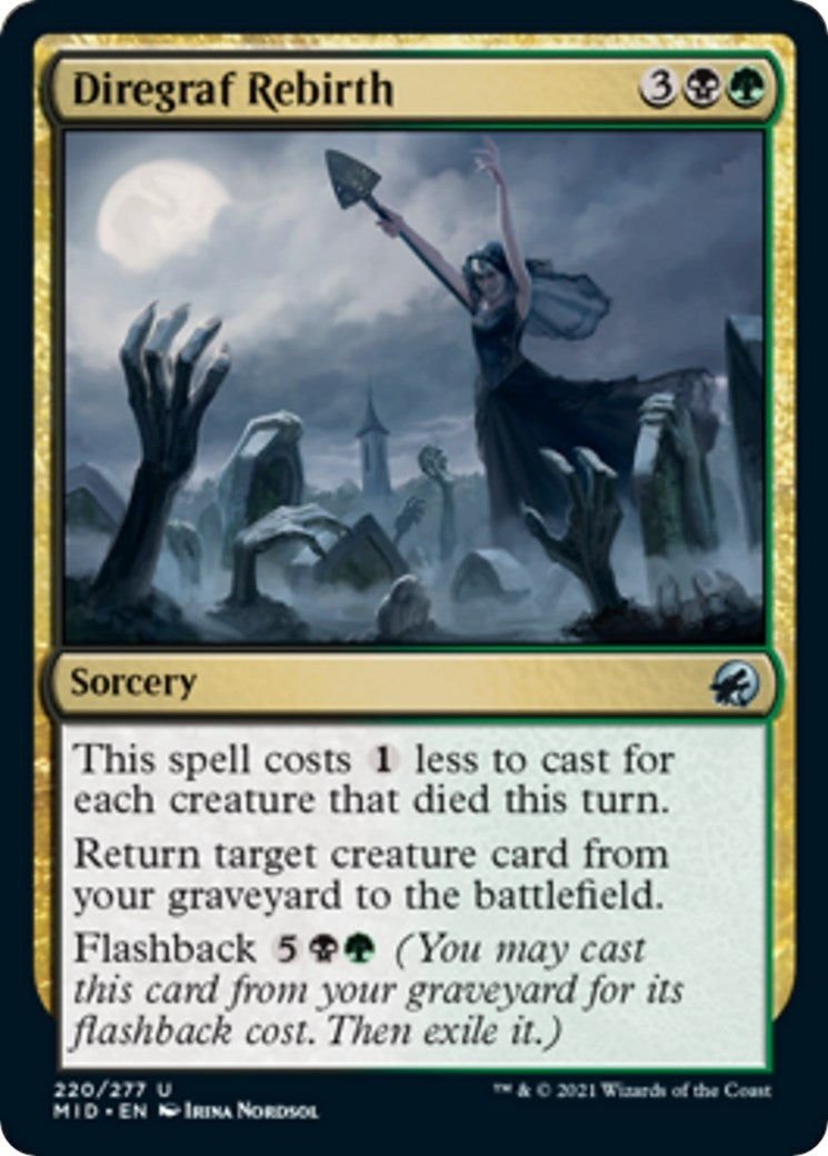 Image for Diregraf Rebirth (220) (Innistrad: Midnight Hunt) - Magic: The Gathering