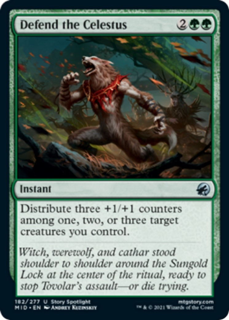 Image for Defend the Celestus (182) (Innistrad: Midnight Hunt) - Magic: The Gathering