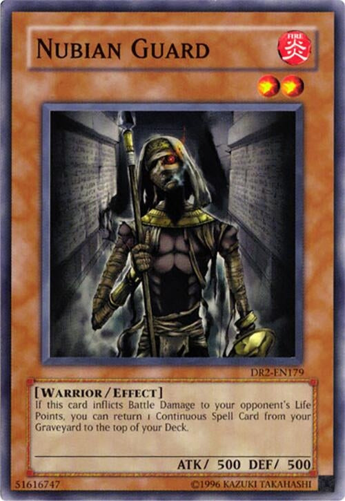 Image for Nubian Guard (DR2-EN179) (DR2) - YuGiOh