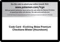Image for Code Card - Evolving Skies Premium Checklane Blister [Houndoom] (SWSH07) - Pokemon