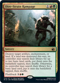 Image for Dire-Strain Rampage (219) (Innistrad: Midnight Hunt) - Magic: The Gathering