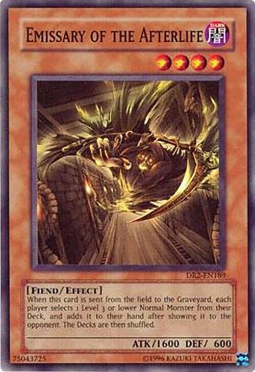 Image for Emissary of the Afterlife (DR2-EN189) (DR2) - YuGiOh