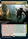 Image for Dire-Strain Rampage (Extended Art) (370) (Innistrad: Midnight Hunt) - Magic: The Gathering