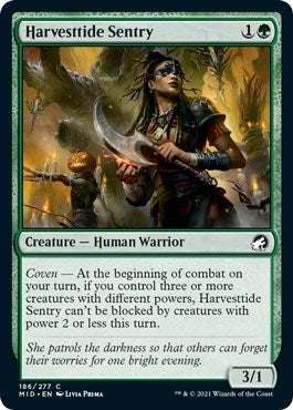 Image for Harvesttide Sentry (186) (Innistrad: Midnight Hunt) - Magic: The Gathering