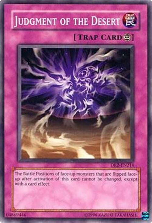 Image for Judgment of the Desert (DR2-EN216) (DR2) - YuGiOh
