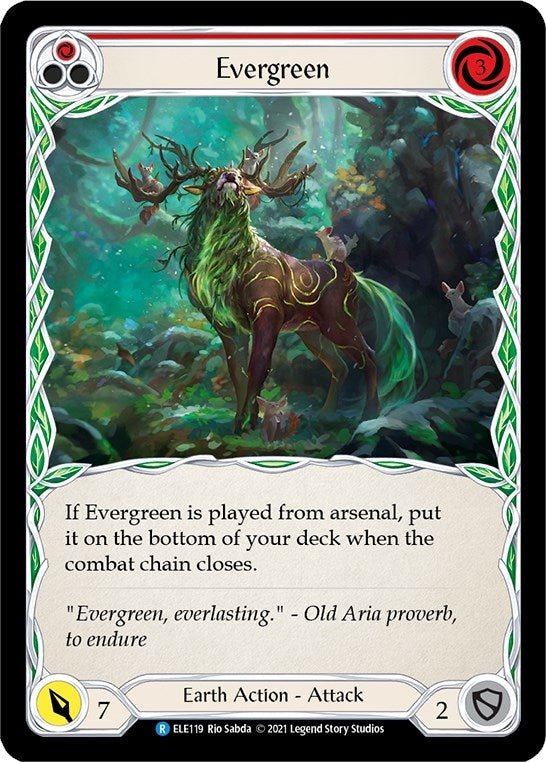 Evergreen (Red) (ELE119) (Tales of Aria)