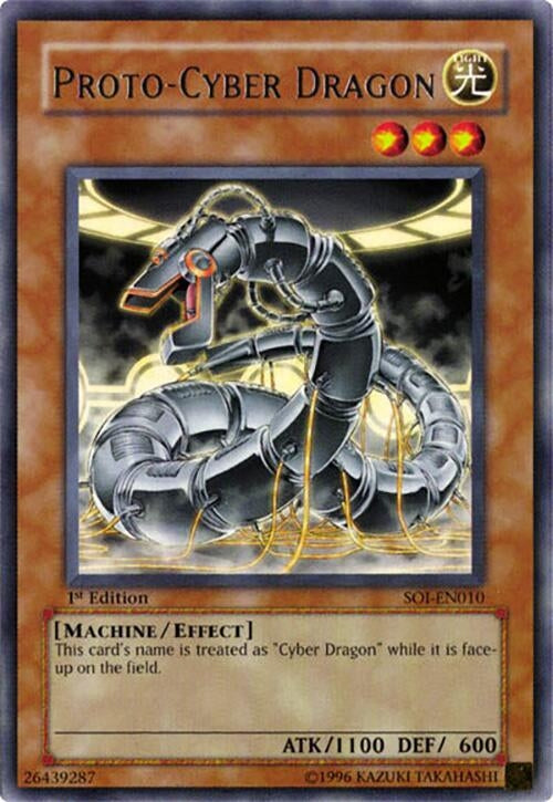 Image for Proto-Cyber Dragon (SOI-EN010) (SOI) - YuGiOh