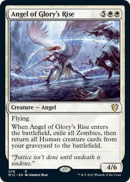 Image for Angel of Glory's Rise (79) (Innistrad: Midnight Hunt) - Magic: The Gathering