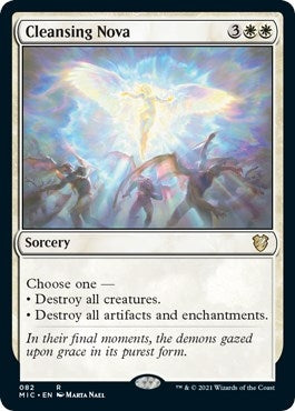 Image for Cleansing Nova (82) (Innistrad: Midnight Hunt) - Magic: The Gathering
