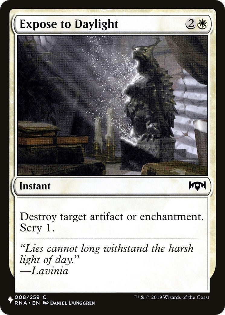 Image for Expose to Daylight (008/259) (The List Reprints) - Magic: The Gathering