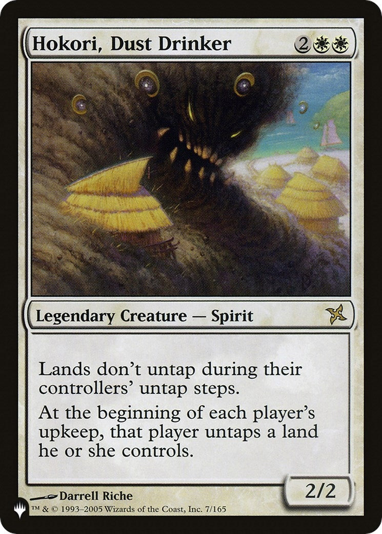 Image for Hokori, Dust Drinker (7/165) (The List Reprints) - Magic: The Gathering