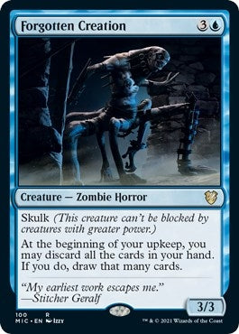 Image for Forgotten Creation (100) (Innistrad: Midnight Hunt) - Magic: The Gathering