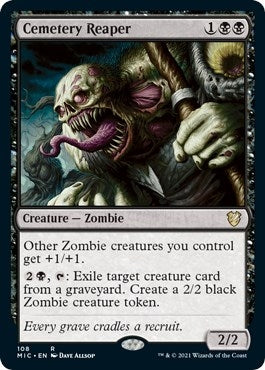 Image for Cemetery Reaper (108) (Innistrad: Midnight Hunt) - Magic: The Gathering