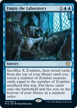 Image for Empty the Laboratory (14) (Innistrad: Midnight Hunt) - Magic: The Gathering