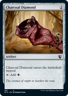 Image for Charcoal Diamond (158) (Innistrad: Midnight Hunt) - Magic: The Gathering