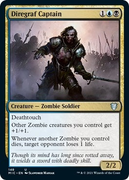 Image for Diregraf Captain (148) (Innistrad: Midnight Hunt) - Magic: The Gathering