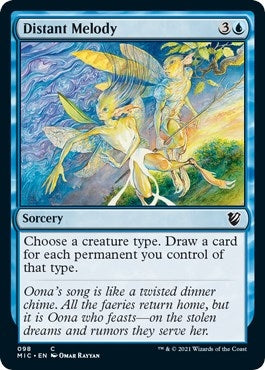 Image for Distant Melody (98) (Innistrad: Midnight Hunt) - Magic: The Gathering