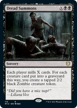 Image for Dread Summons (113) (Innistrad: Midnight Hunt) - Magic: The Gathering