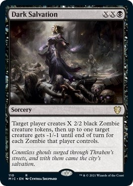 Image for Dark Salvation (110) (Innistrad: Midnight Hunt) - Magic: The Gathering
