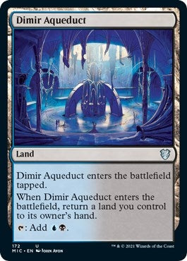 Image for Dimir Aqueduct (172) (Innistrad: Midnight Hunt) - Magic: The Gathering