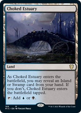 Image for Choked Estuary (169) (Innistrad: Midnight Hunt) - Magic: The Gathering