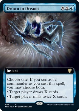 Image for Drown in Dreams (Extended Art) (51) (Innistrad: Midnight Hunt) - Magic: The Gathering