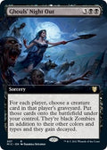 Image for Ghouls' Night Out (Extended Art) (57) (Innistrad: Midnight Hunt) - Magic: The Gathering