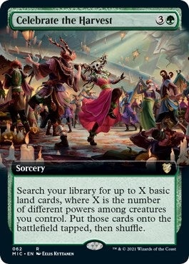 Image for Celebrate the Harvest (Extended Art) (62) (Innistrad: Midnight Hunt) - Magic: The Gathering