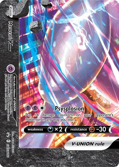 Image for Mewtwo V-UNION - SWSH161 (SWSH161) (SWSD) - Pokemon