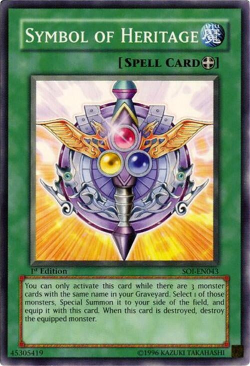 Image for Symbol of Heritage (SOI-EN043) (SOI) - YuGiOh