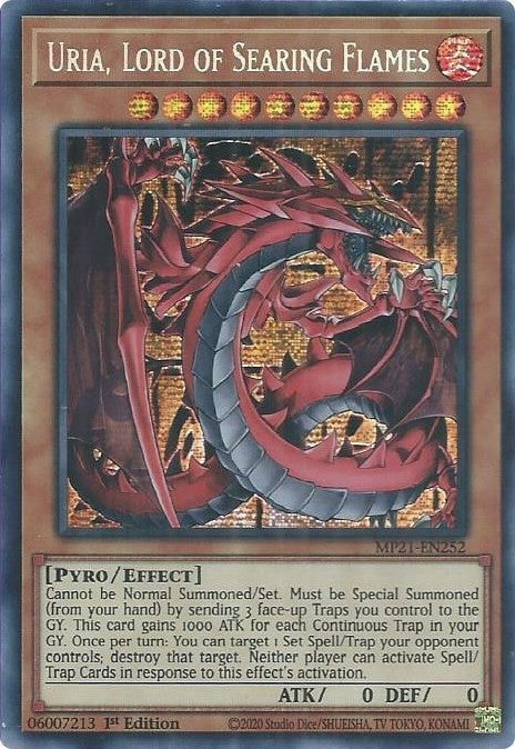 Uria, Lord of Searing Flames (MP21-EN252) (MP21)
