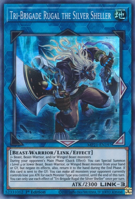 Image for Tri-Brigade Rugal the Silver Sheller (MP21-EN197) (MP21) - YuGiOh