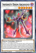 Image for Infernity Doom Archfiend (MP21-EN187) (MP21) - YuGiOh