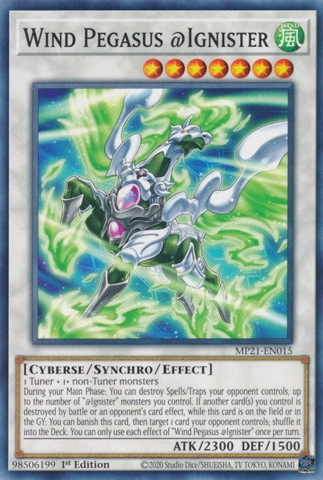 Image for Wind Pegasus @Ignister (MP21-EN015) (MP21) - YuGiOh
