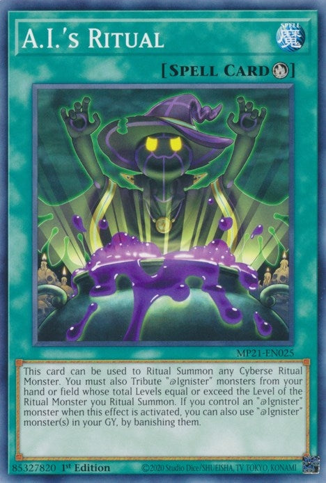 Image for A.I.'s Ritual (MP21-EN025) (MP21) - YuGiOh