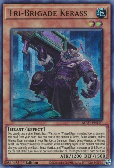 Image for Tri-Brigade Kerass (MP21-EN170) (MP21) - YuGiOh